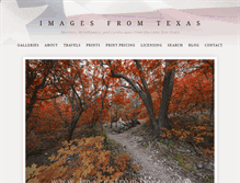 Tablet Screenshot of imagesfromtexas.com